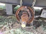 Trailer Chassis with Axle Condition