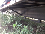 Trailer Chassis with Frame Rails/ Main Beams Condition