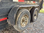 Trailer Chassis with Tire Condition