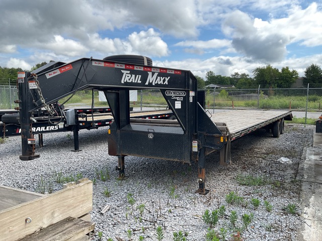 2024 Trail Maxx MAX210S-40 5000 lb 40 ft T/A Gooseneck Equipment Trailer
