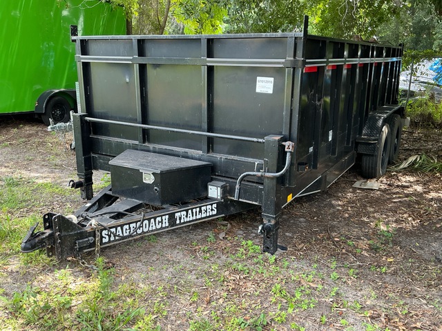 2022 Davidson 16 ft T/A Demolition Dump Utility Trailer