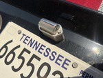 Trailer Chassis with License Plate Light Functional