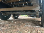 Trailer Chassis with Axle Condition