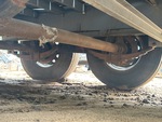 Trailer Chassis with Springs/Hangers Condition