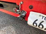 Trailer Chassis with License Plate Light Functional
