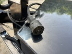 Trailer Chassis with Power Receptacle Functional
