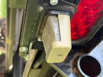 Trailer Chassis with License Plate Light Functional