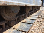 Undercarriage with Left Track Rollers