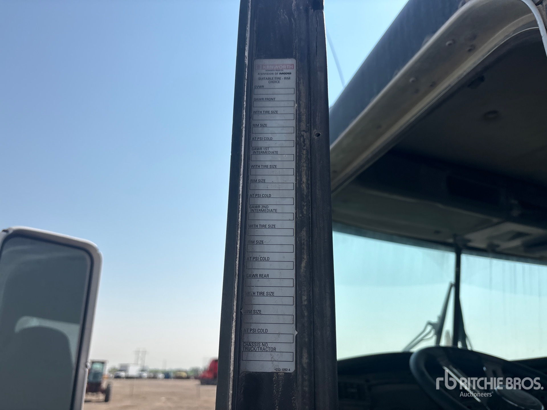 2007 Kenworth W900B