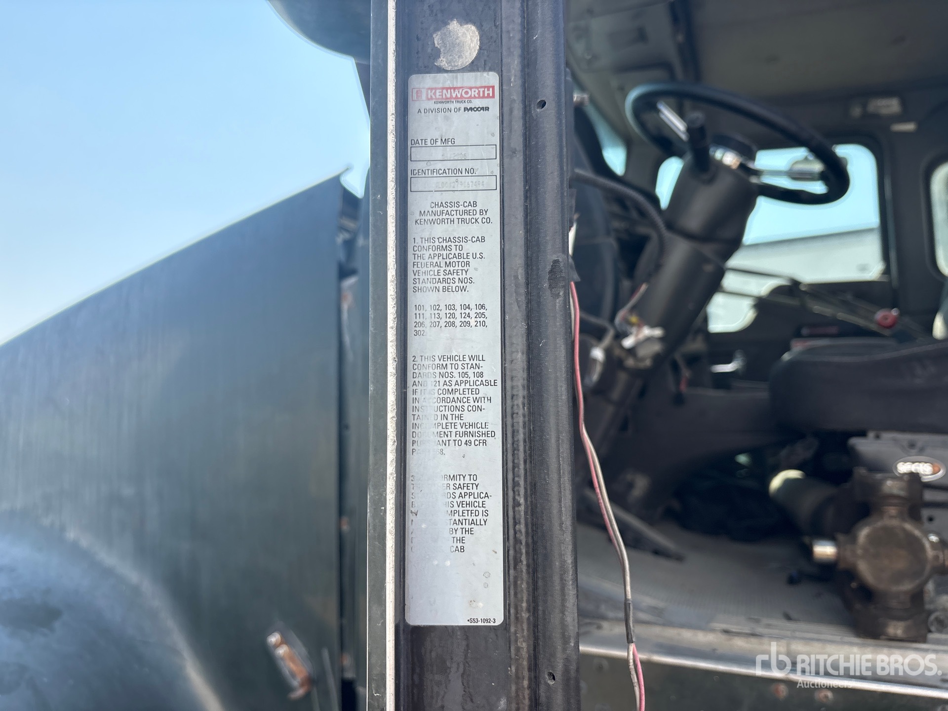 2007 Kenworth W900B