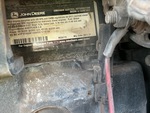 Engine with Emission Label
