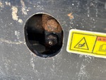 Undercarriage with Left Track Tensioner