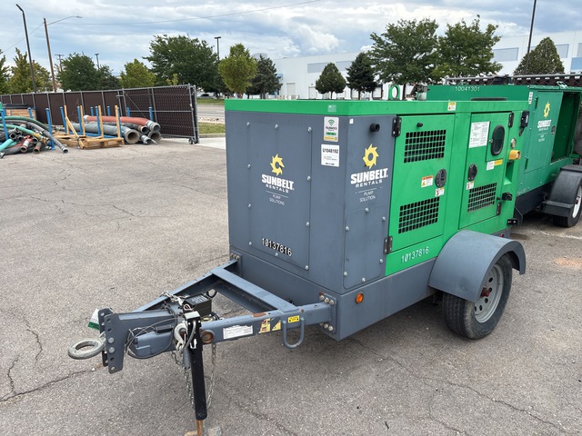 2019 Atlas Copco PAS 100 HF Trailer-Mounted Water Pump (Inoperable)
