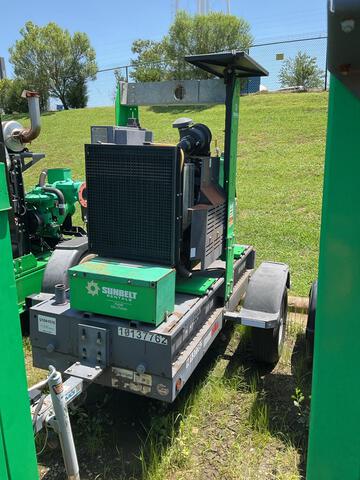 2018 Atlas Copco PAS 100 HF T4F Trailer-Mounted Water Pump