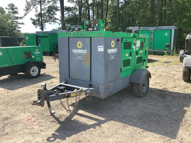 2019 Atlas Copco PAS 150 HFS Trailer-Mounted Water Pump