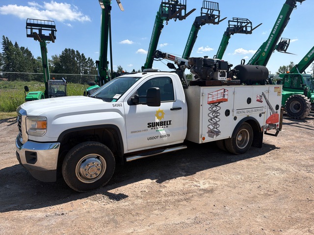 2016 GMC 3500 HD 4x2 Service Truck