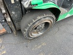 Chassis Lift with Left Front Tire