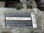 Engine with Emission Label