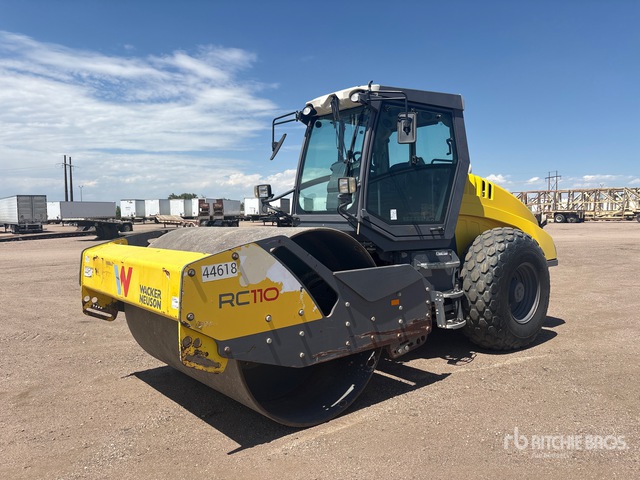 2019 Wacker Neuson Rc 110 Smooth Drum Compactor