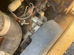 Engine with A/C Compressor