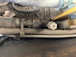 Engine with A/C Compressor