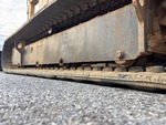 Undercarriage with Left Track Rollers