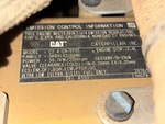 Engine with Emission Label