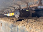 Undercarriage with Left Carrier Rollers