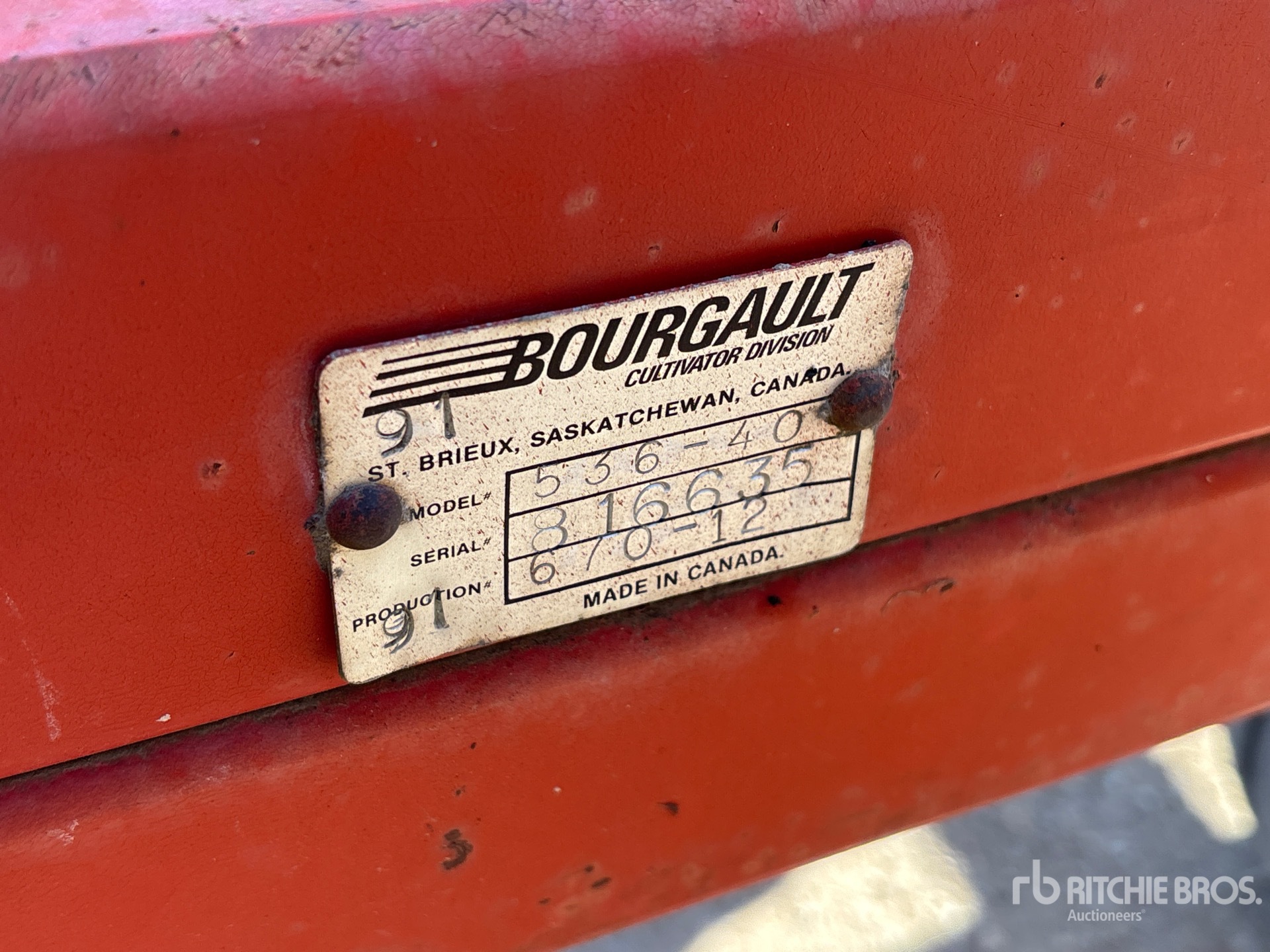 1991 Bourgault FH536-40