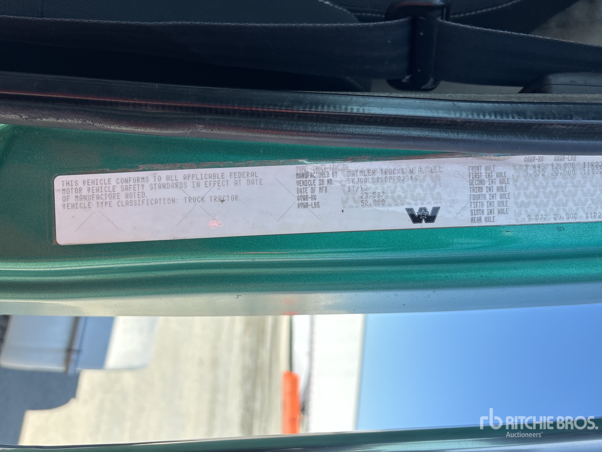 2013 Western Star 4900