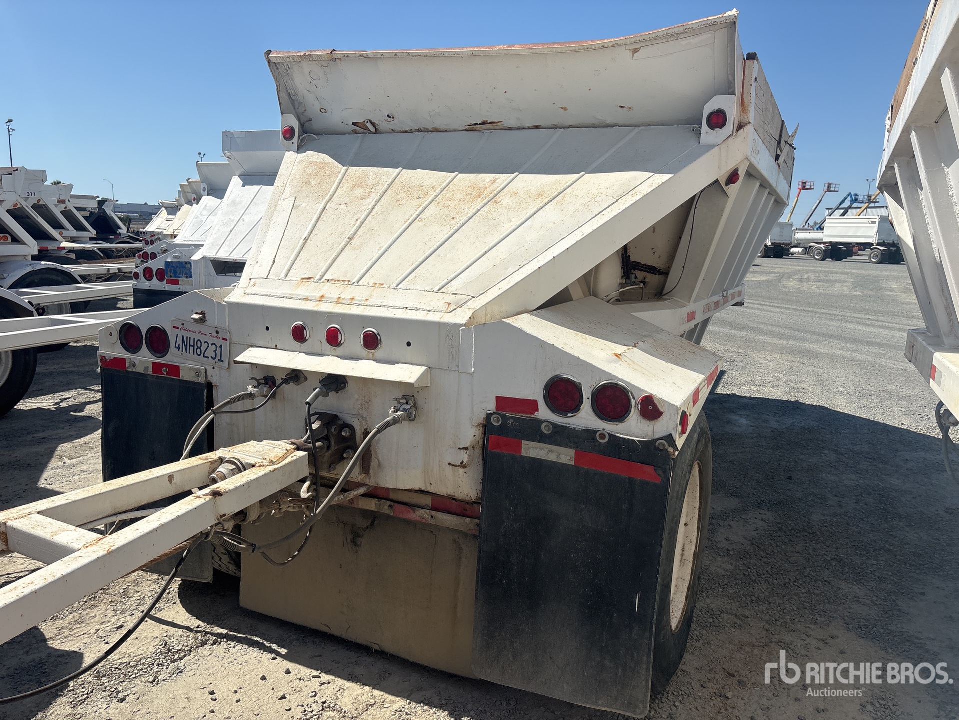 1989 Fruehauf 20 ft S/A Lead