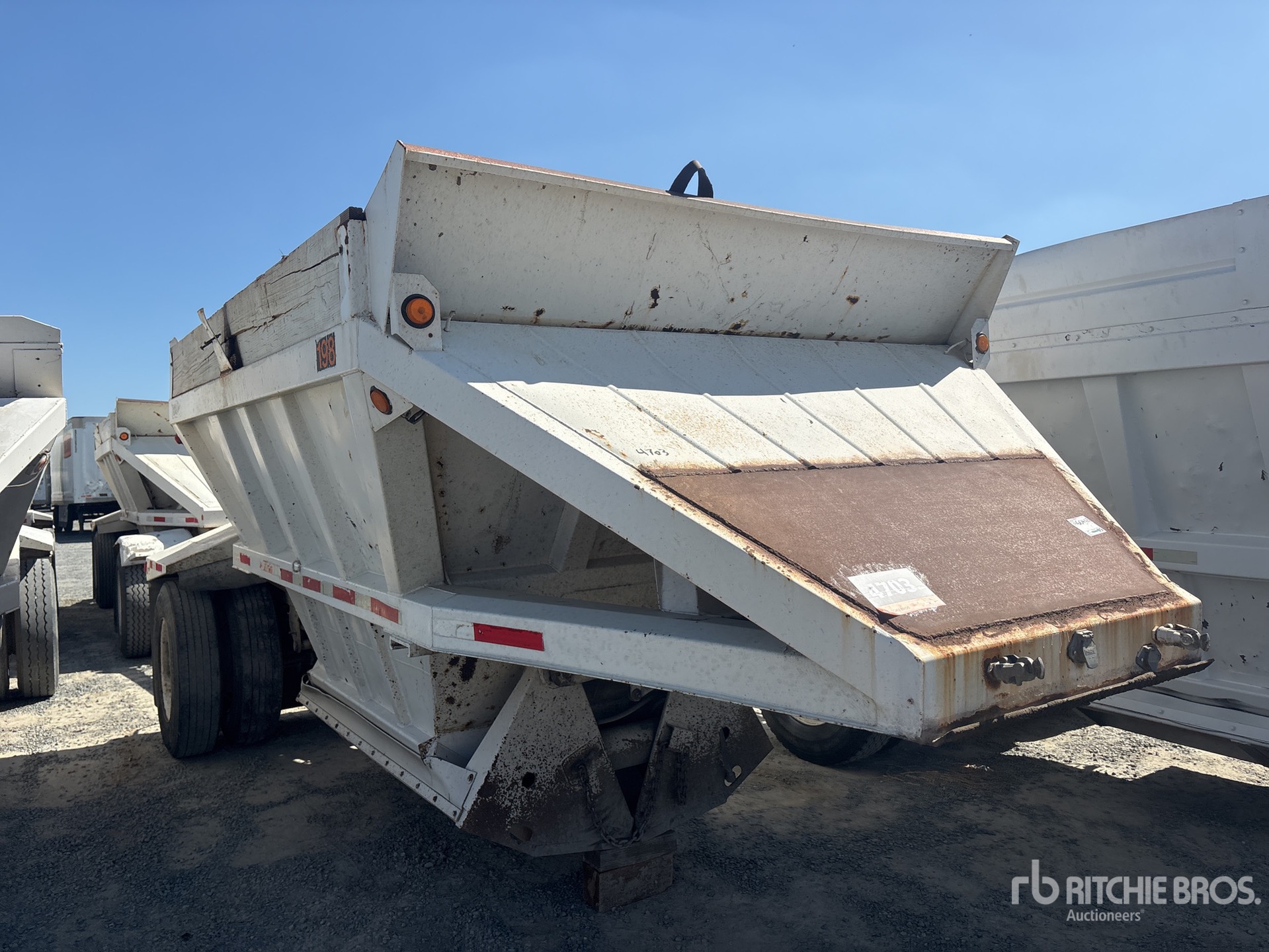1989 Fruehauf 20 ft S/A Lead