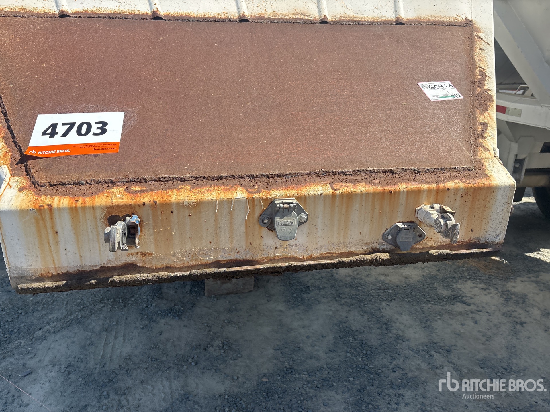 1989 Fruehauf 20 ft S/A Lead