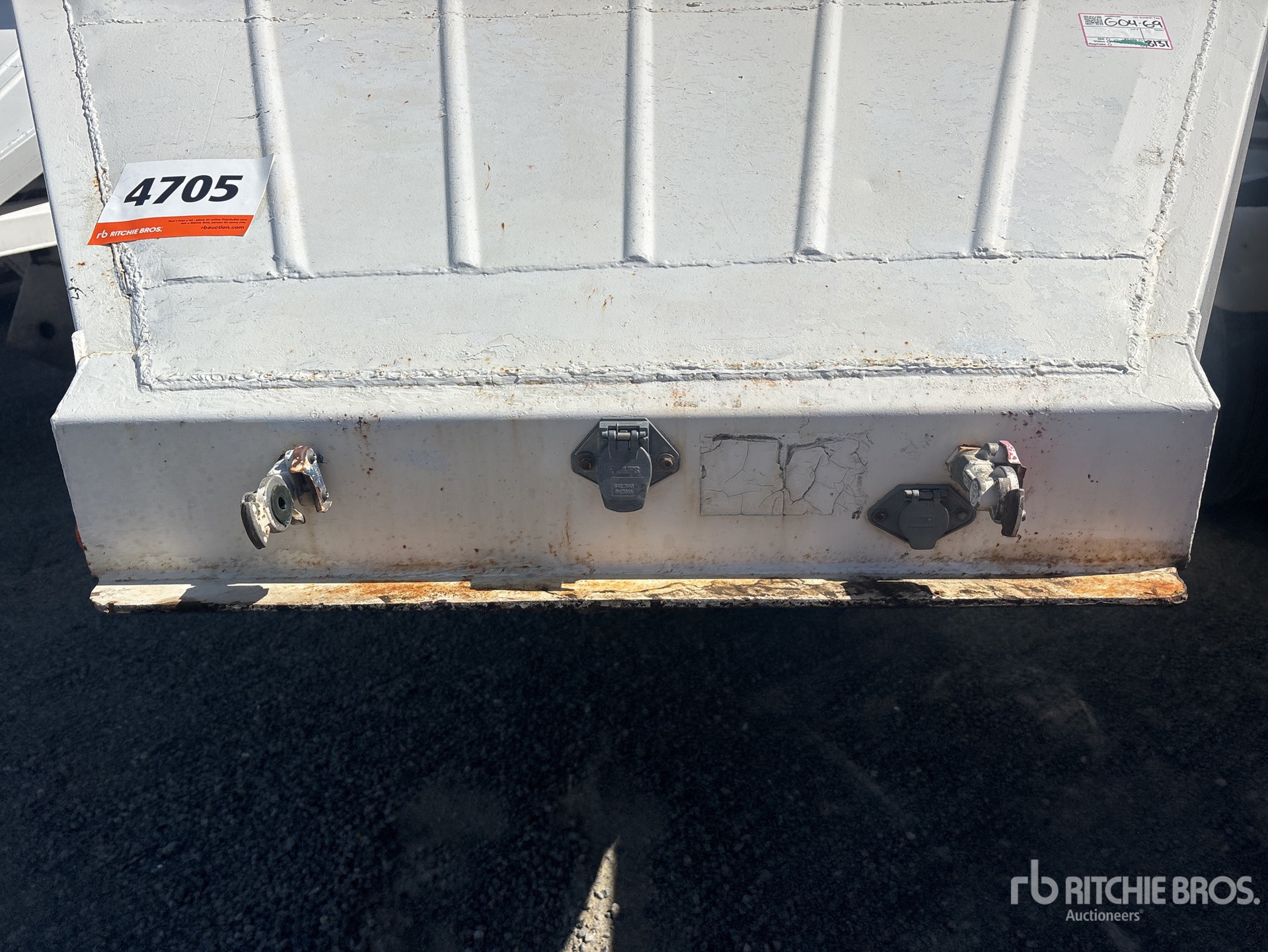 1987 Fruehauf 20 ft S/A Lead