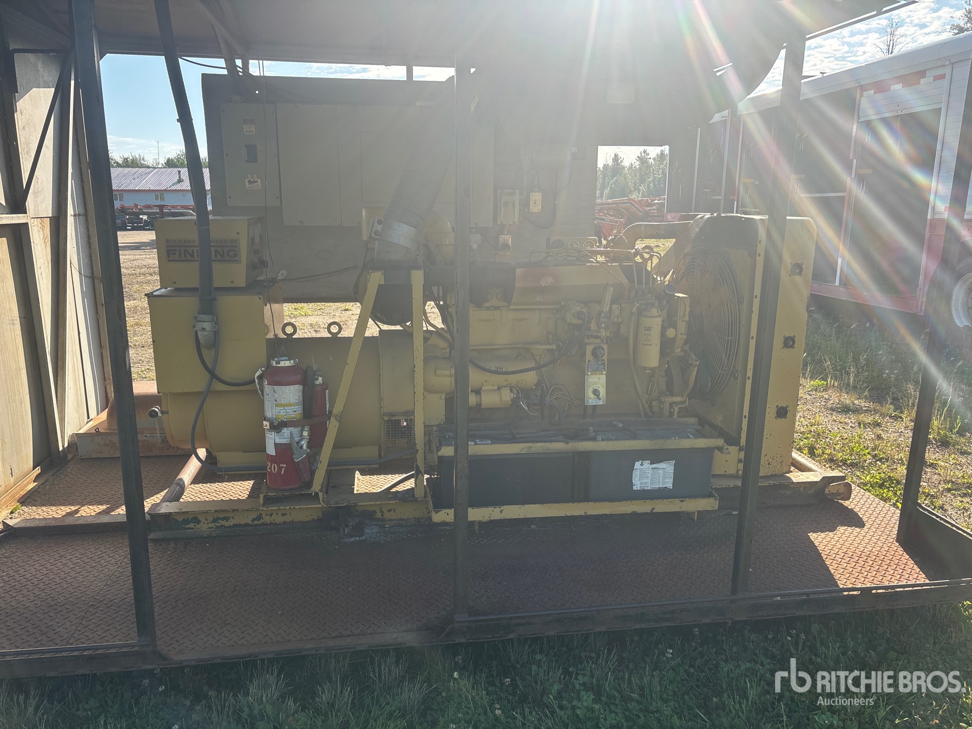 Caterpillar 80 KW SKID-MOUNTED