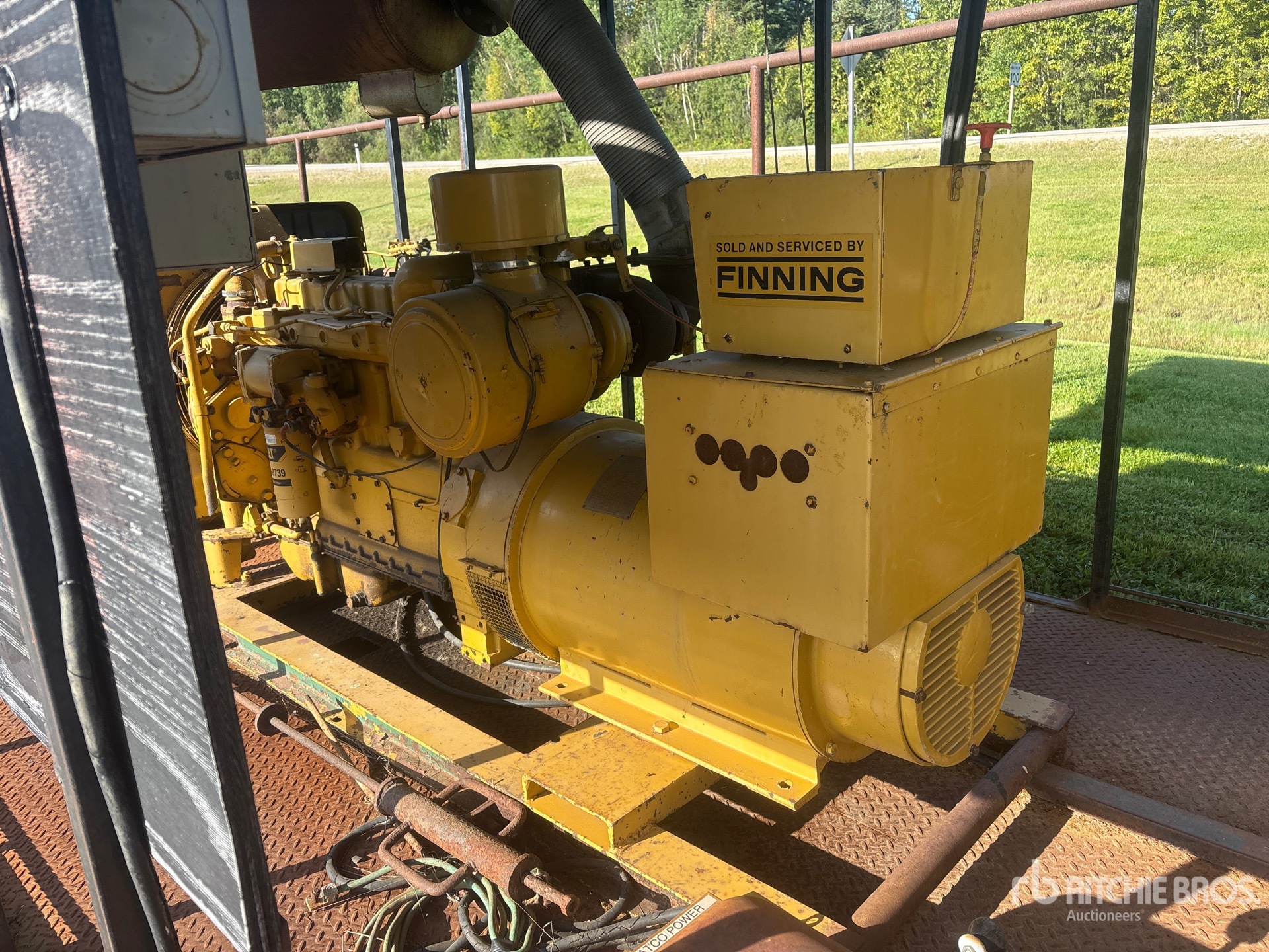 Caterpillar 80 KW SKID-MOUNTED