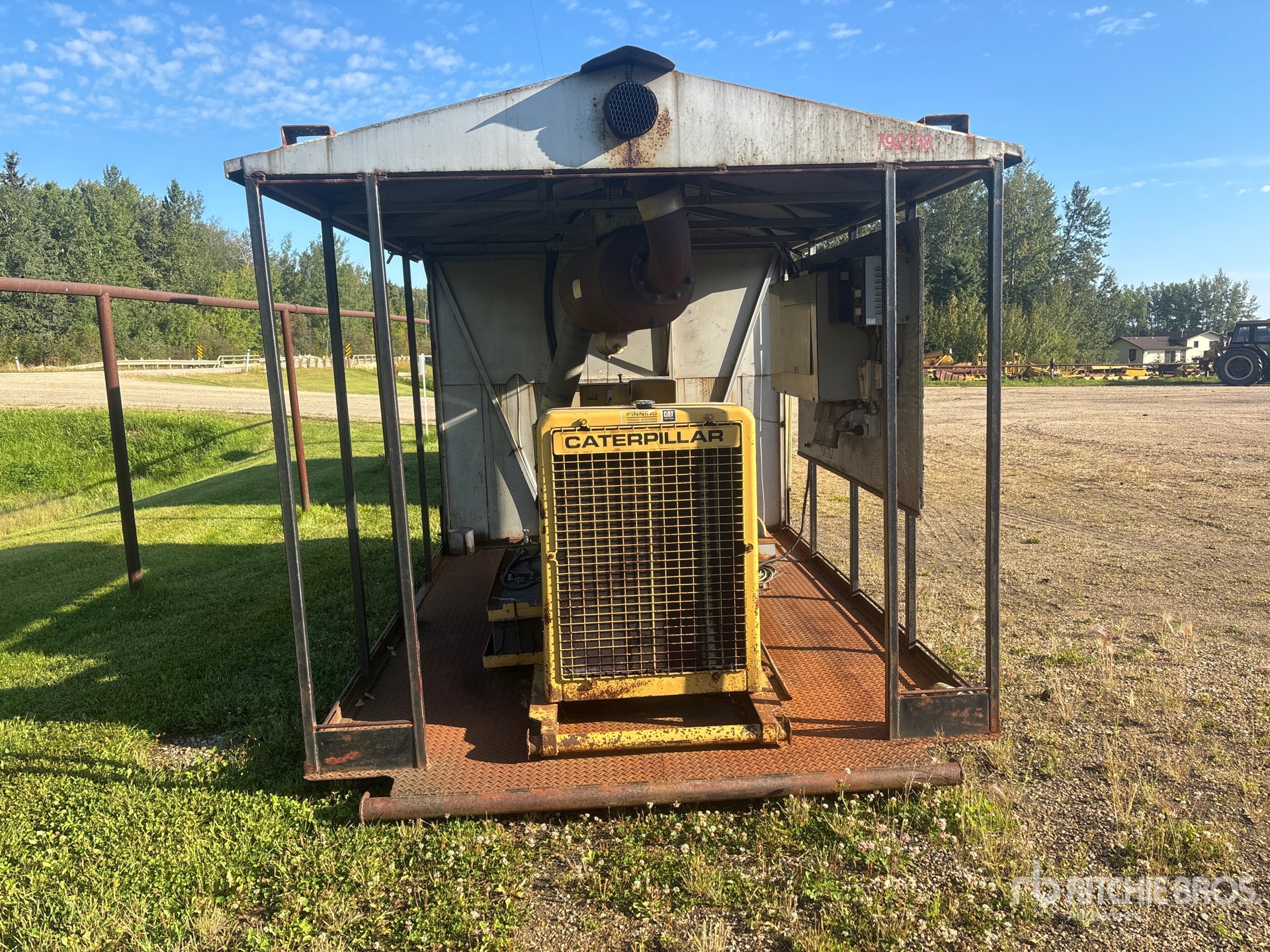 Caterpillar 80 KW SKID-MOUNTED
