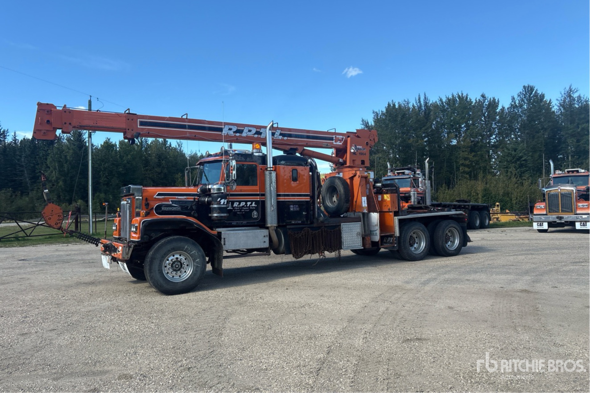 1981 Kenworth Hydra-Lift HL-1564 15 ton Strai ...
