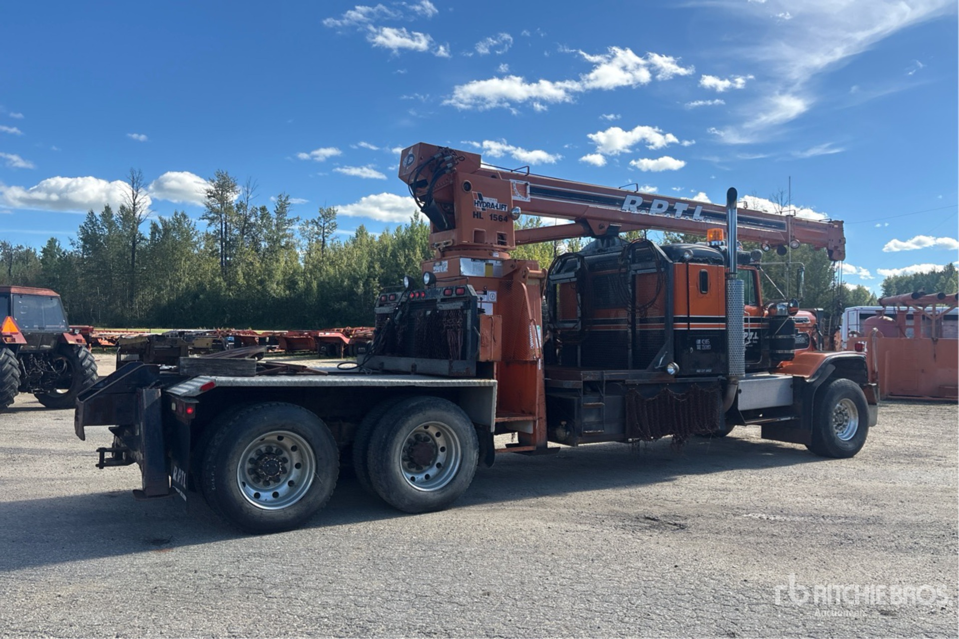 1981 Kenworth Hydra-Lift HL-1564 15 ton Strai ...