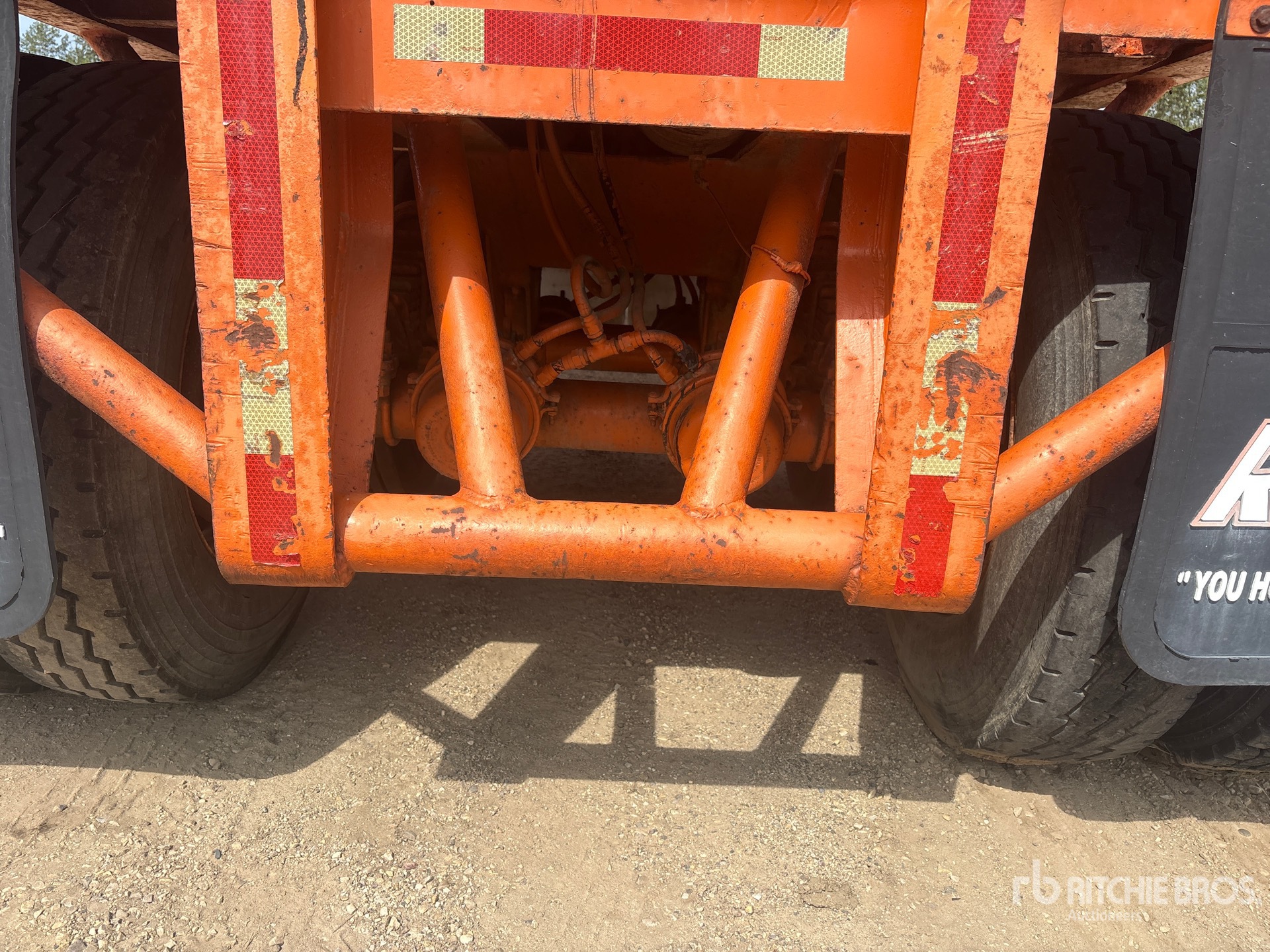1981 Nortrail 40 ft T/A Flatbed