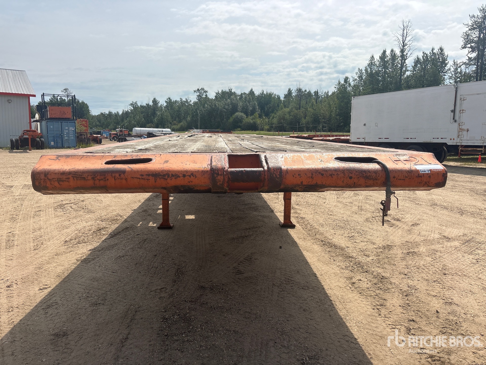 1981 Nortrail 40 ft T/A Flatbed