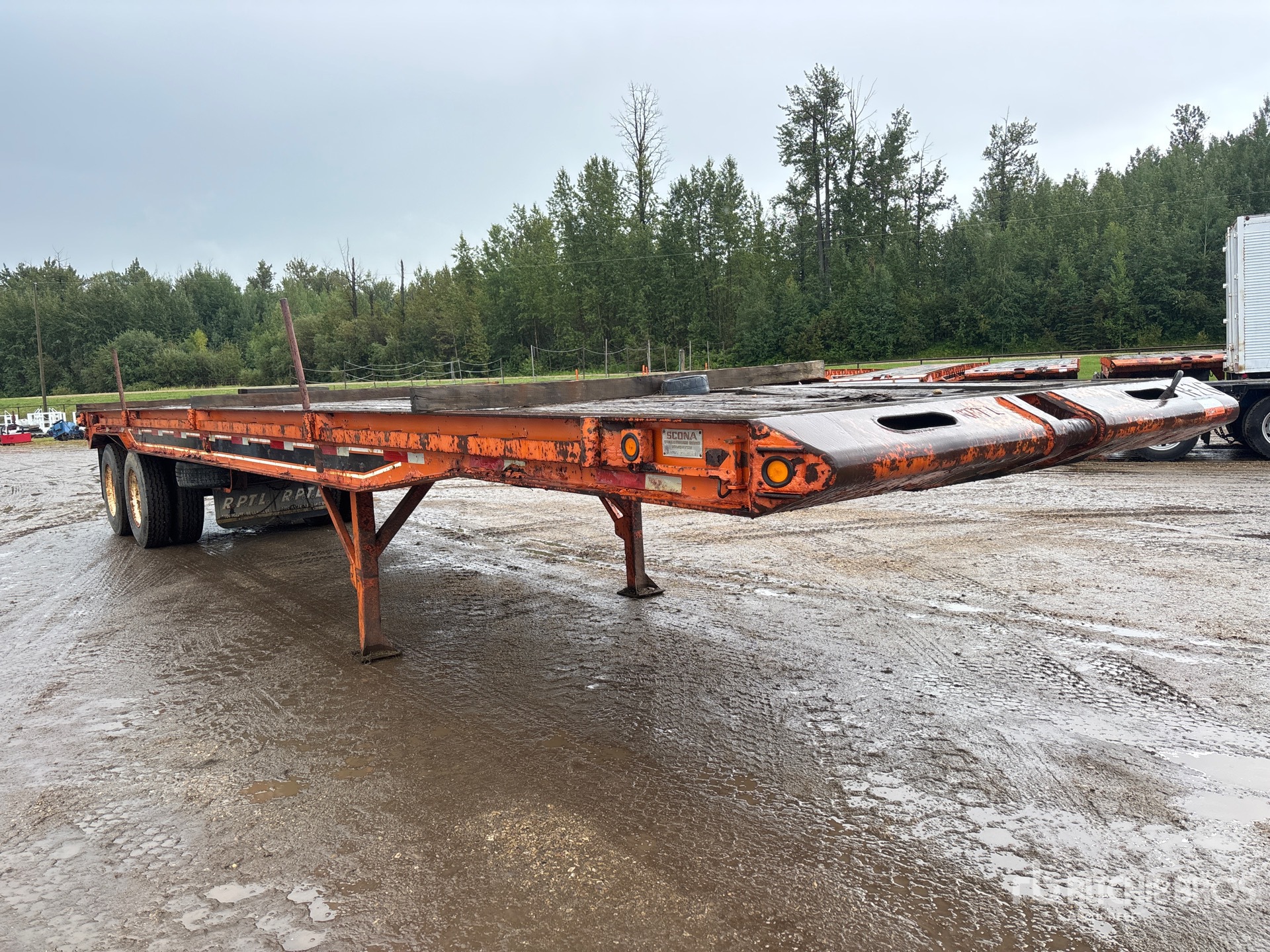 1980 Scona 40 FT T/A FLATBED