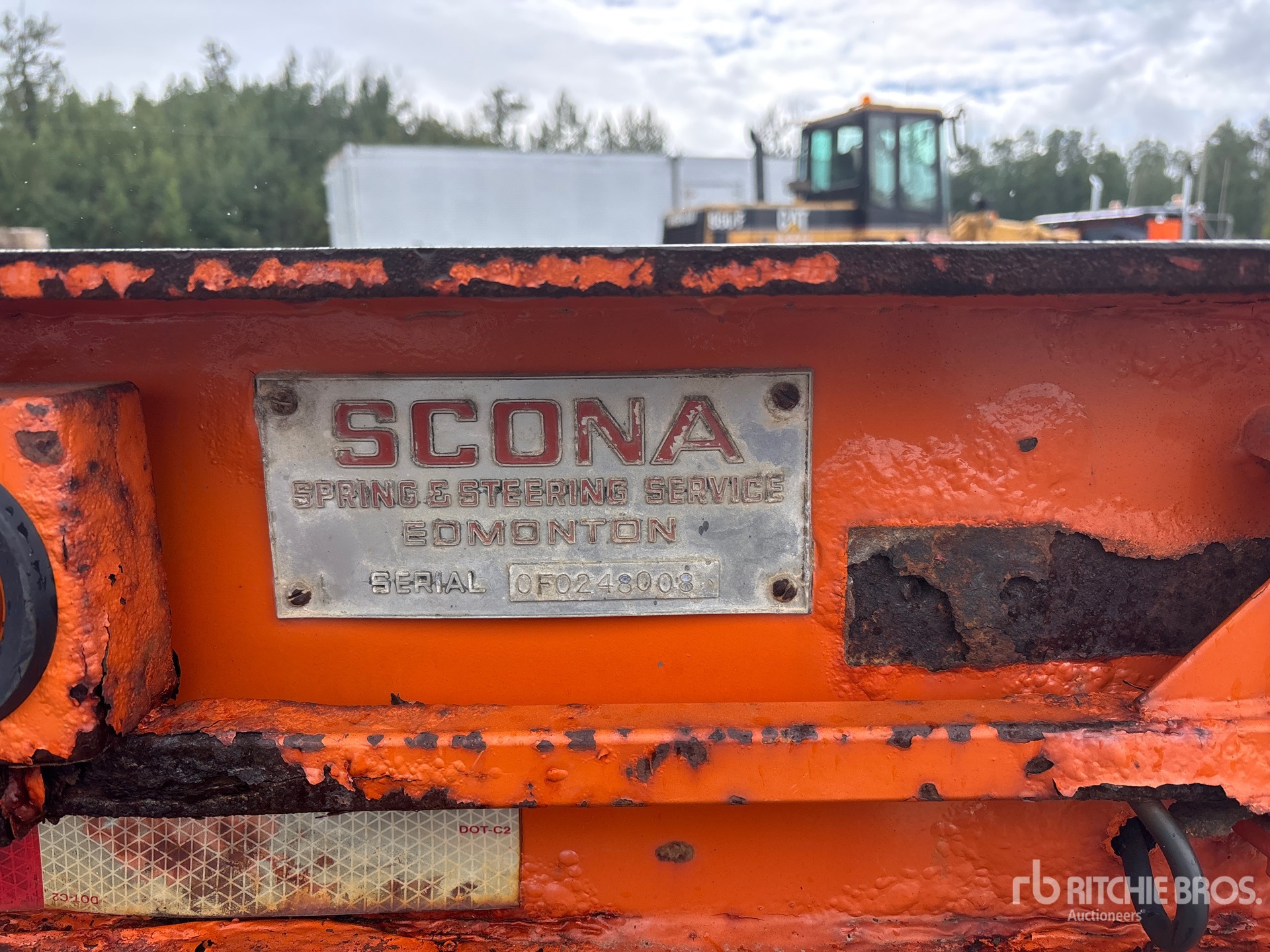 1980 Scona 40 FT T/A FLATBED