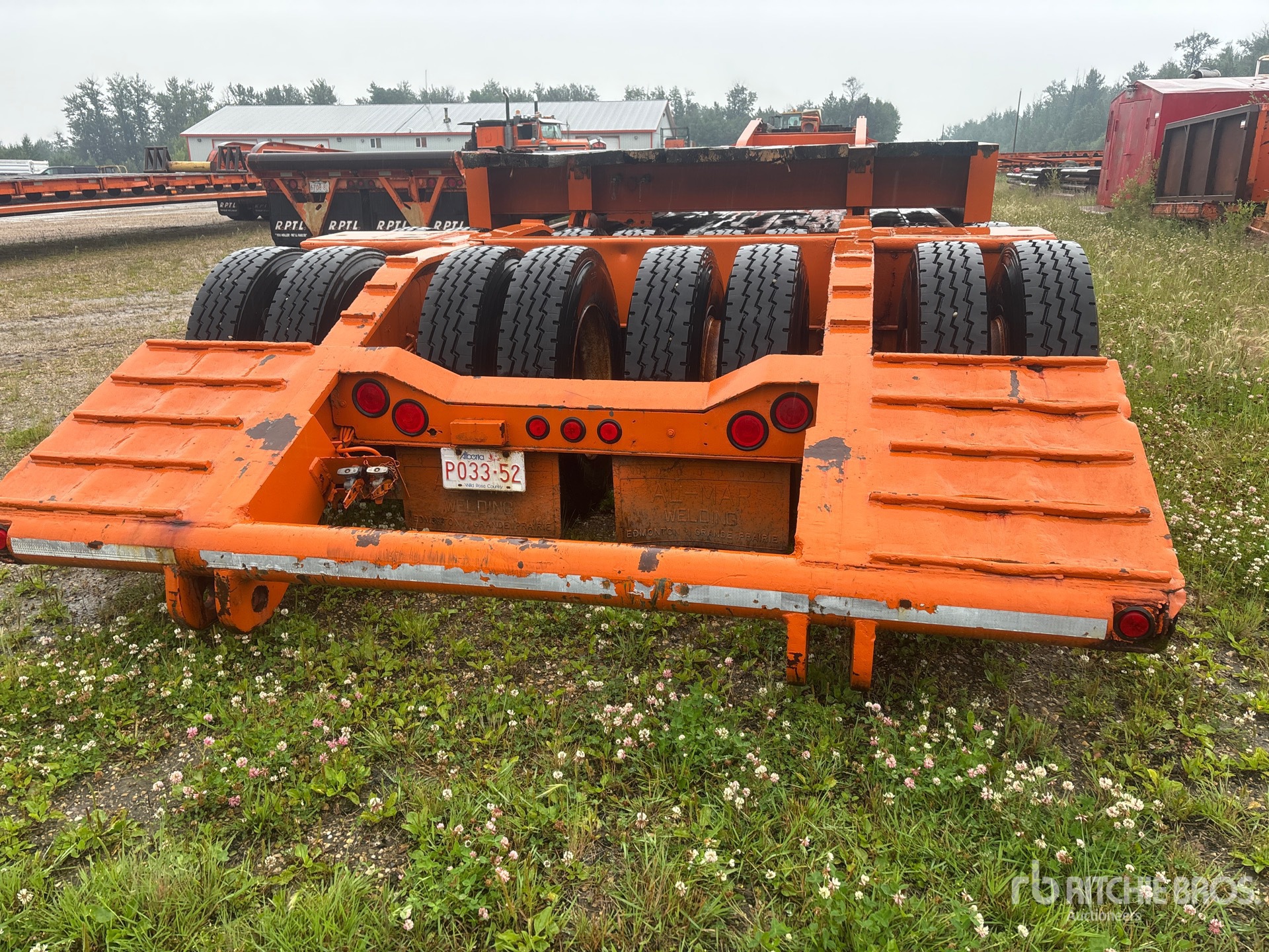 1987 Columbia 16-WHEEL REMOVABLE GOOSENECK