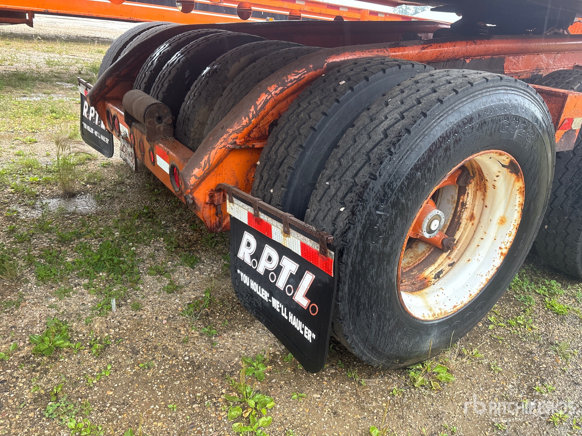 1987 Columbia 16-WHEEL REMOVABLE GOOSENECK