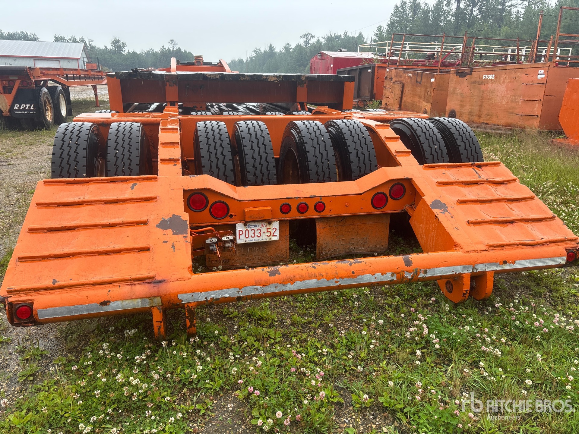 1987 Columbia 16-WHEEL REMOVABLE GOOSENECK