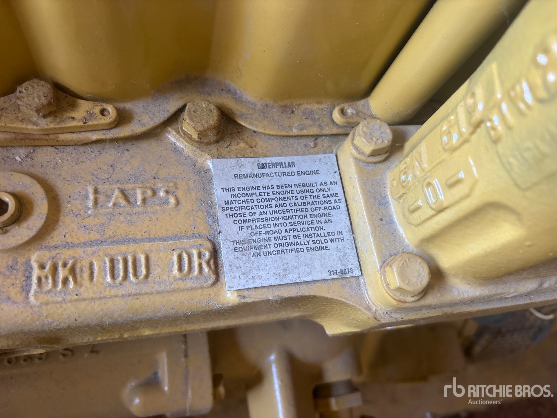 Caterpillar 100 KW SKID-MOUNTED