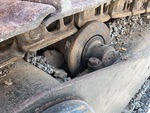 Undercarriage with Left Carrier Rollers