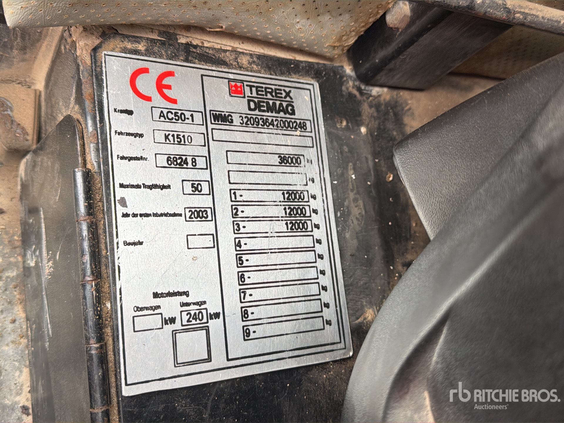 2004 Terex AC50-1