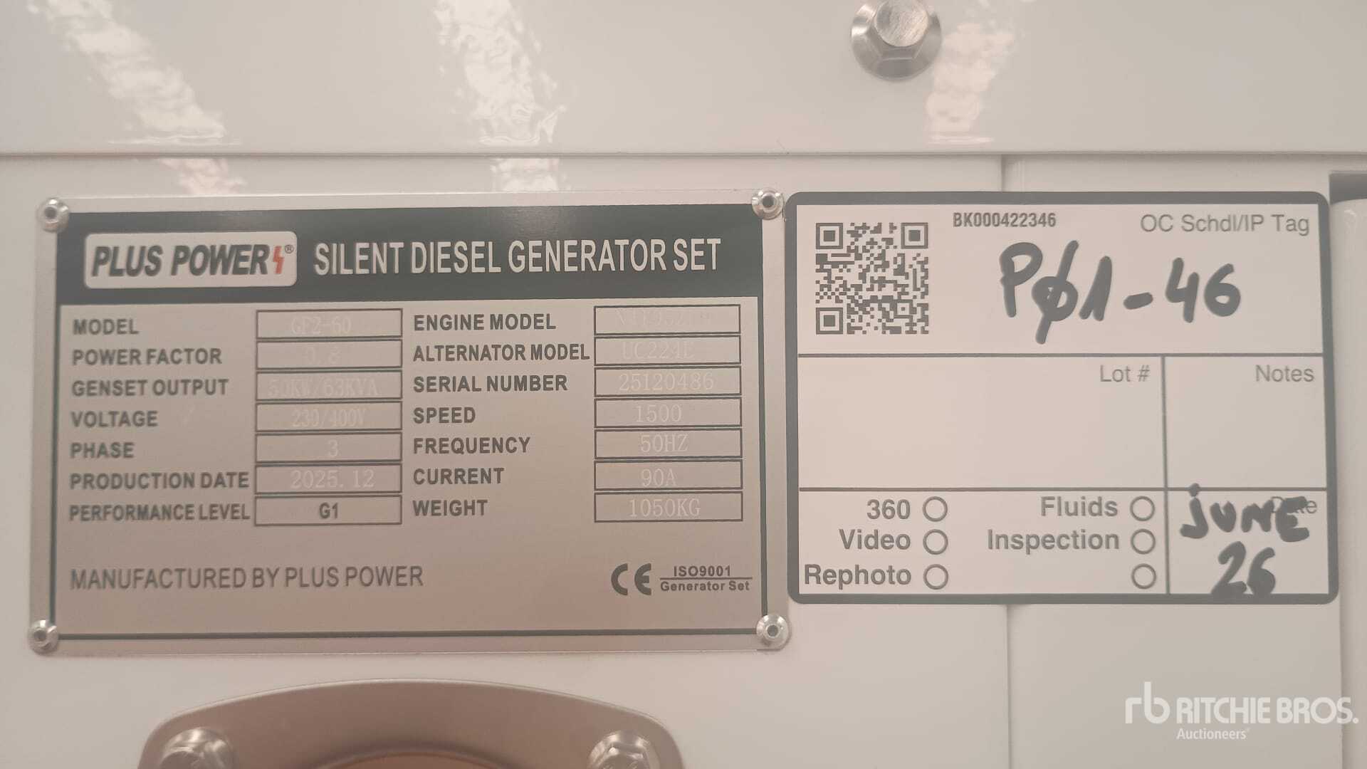 2025 Plus Power GF2-60